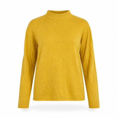 Bonmarché Womens Yellow Knit Pullover Jumper Size 12