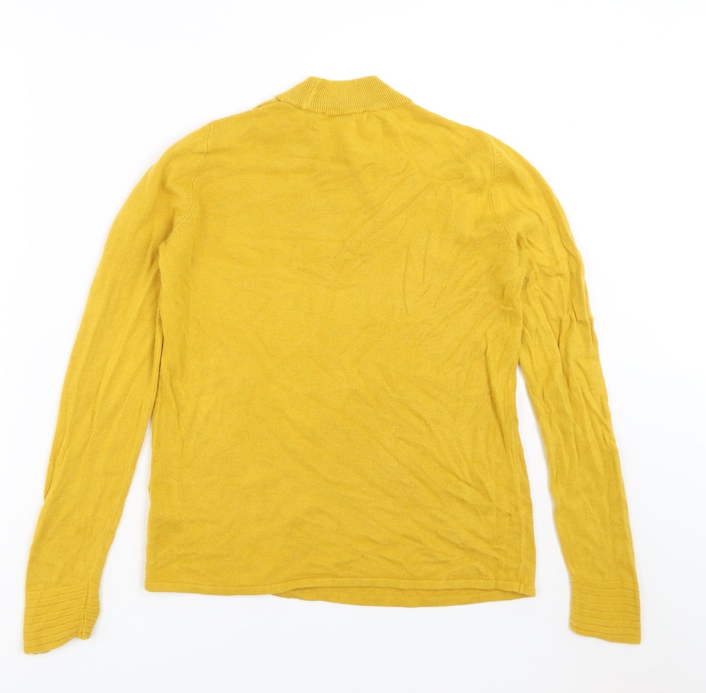 Womens UK Size 12 Bonmarché Yellow Pullover Jumper