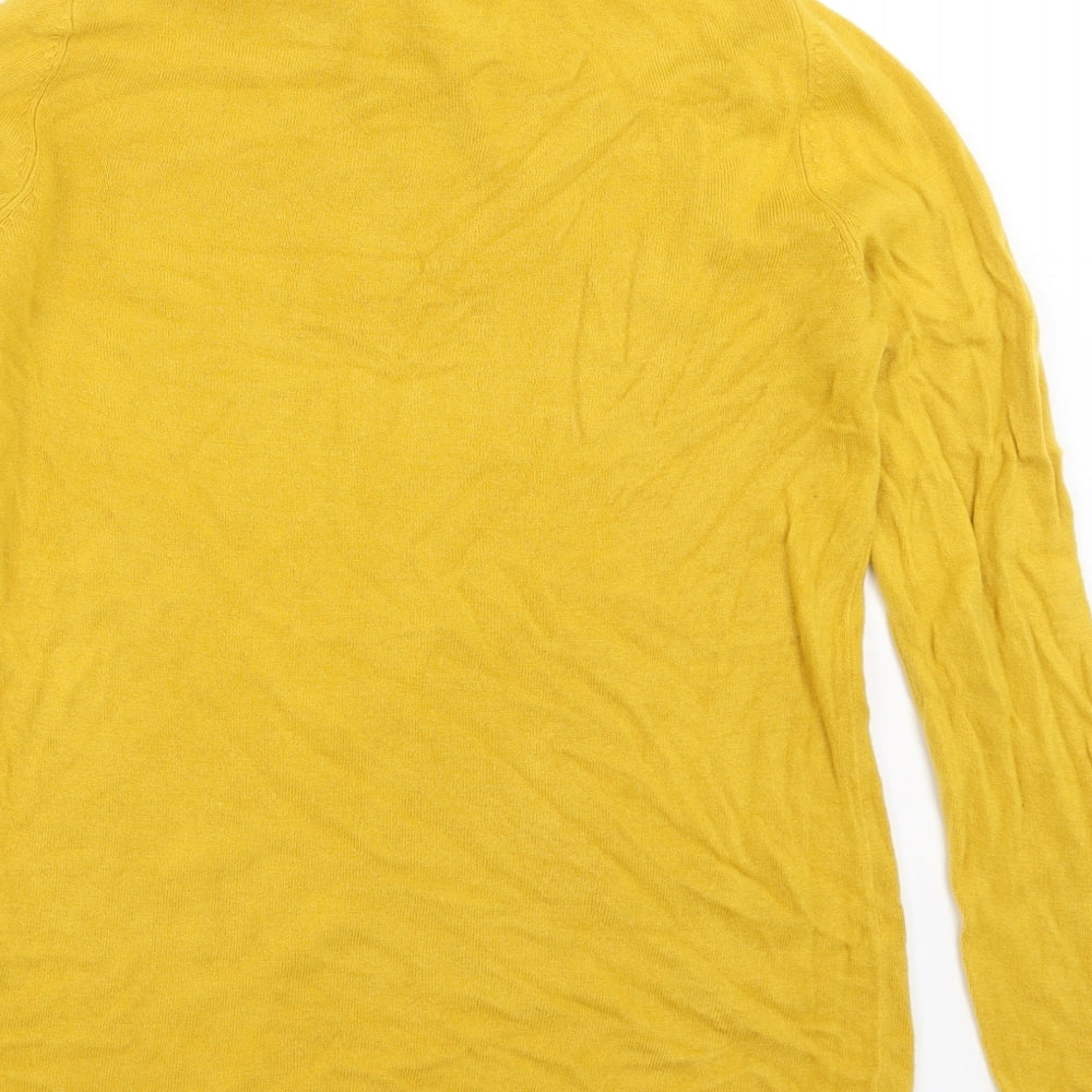 Womens UK Size 12 Bonmarché Yellow Pullover Jumper