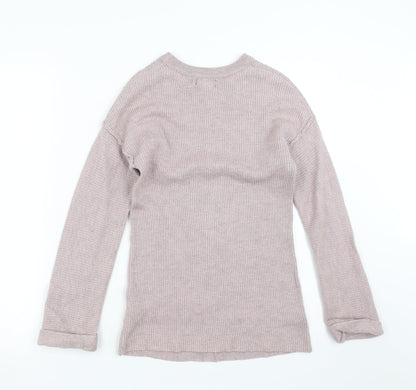 Primark Womens Purple  Knit Pullover Jumper Size XS