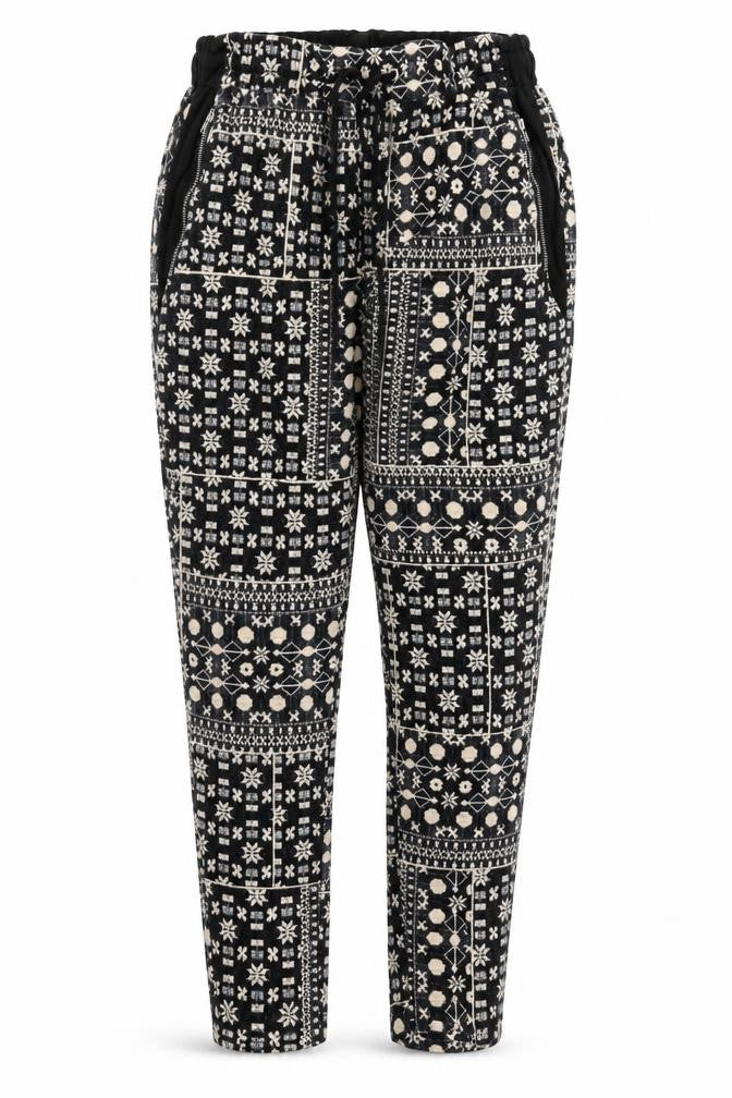 Womens UK Size S H&M Regular Fit Jogger Black Trousers
