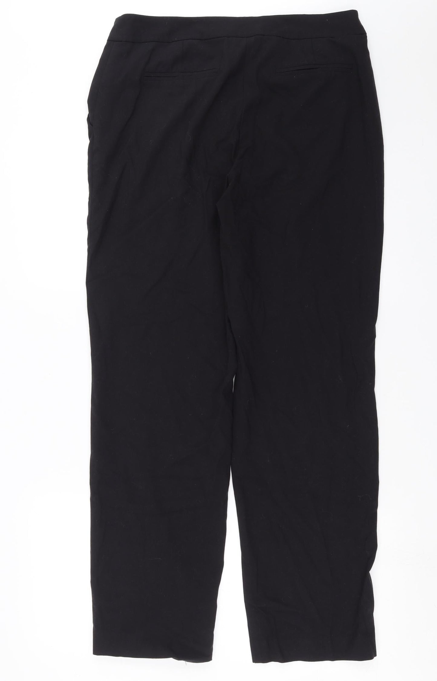 TU Womens Black   Trousers  Size 14 L30 in