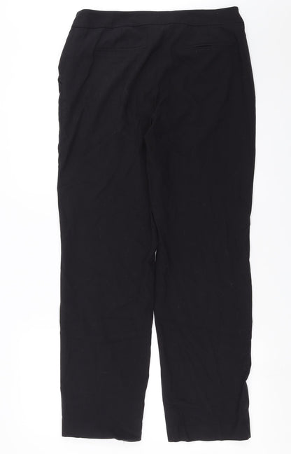 TU Womens Black   Trousers  Size 14 L30 in