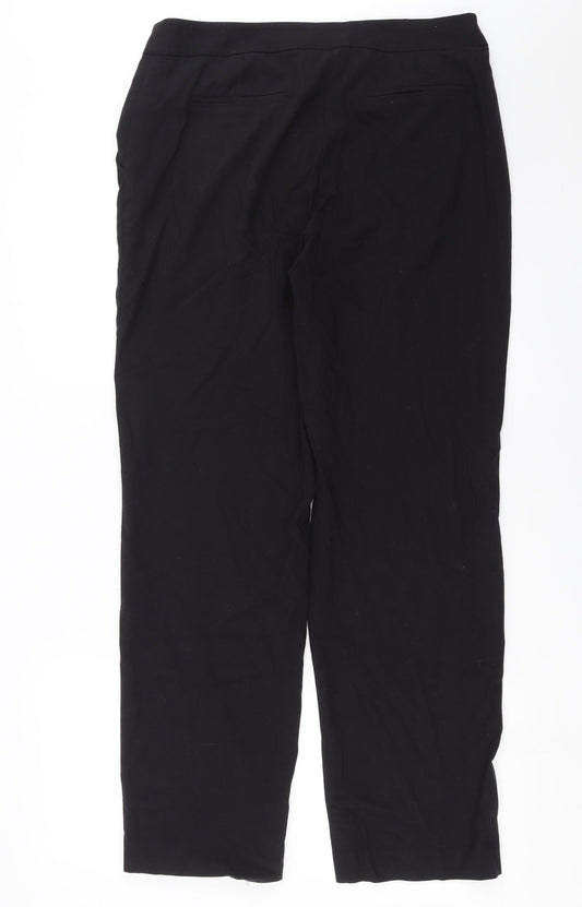TU Womens Black   Trousers  Size 14 L30 in