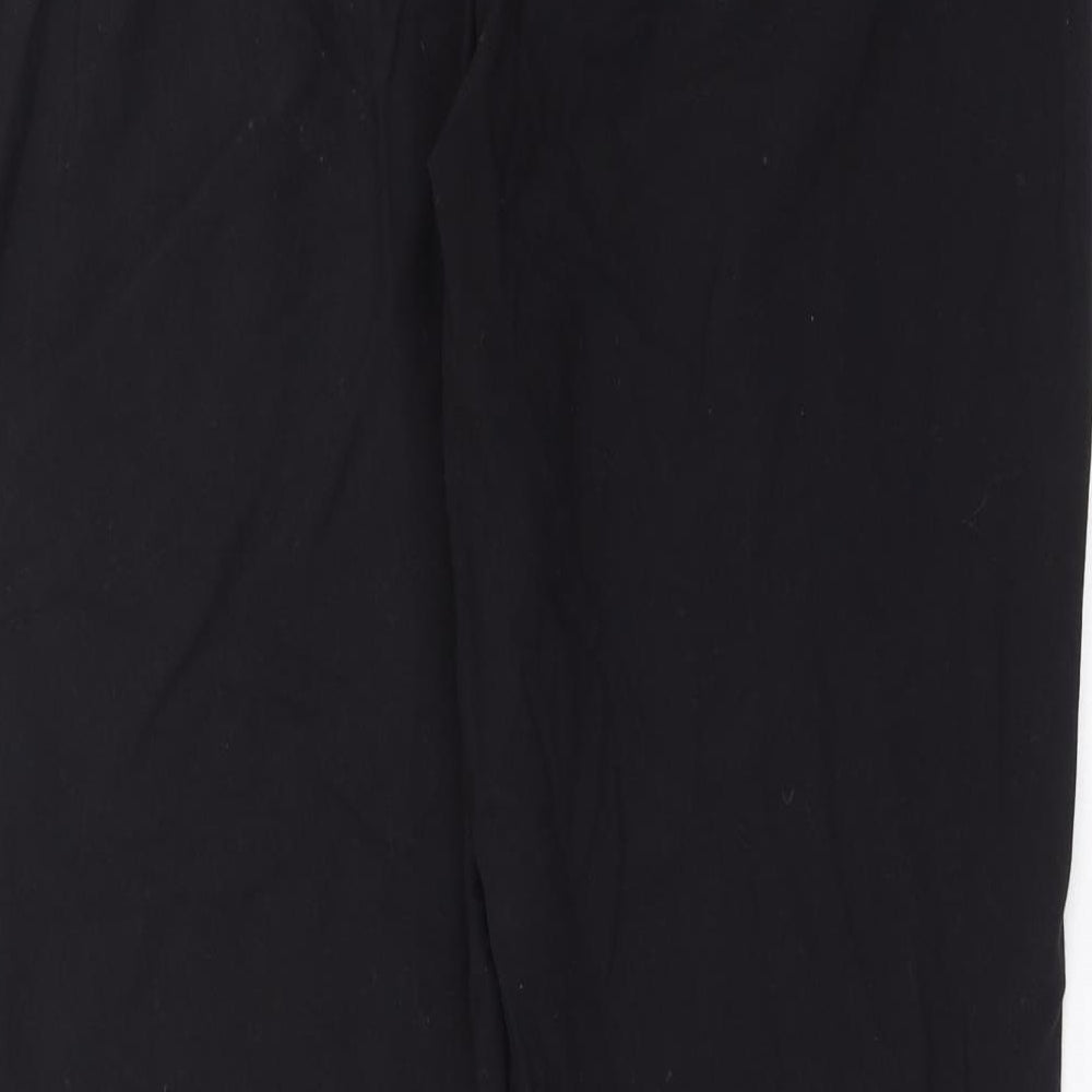 TU Womens Black   Trousers  Size 14 L30 in