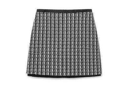 Oasis Womens Black Striped  A-Line Skirt Size 10