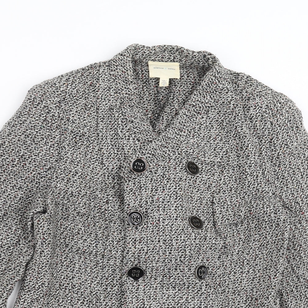 Silence + Noise Womens Grey   Jacket  Size S