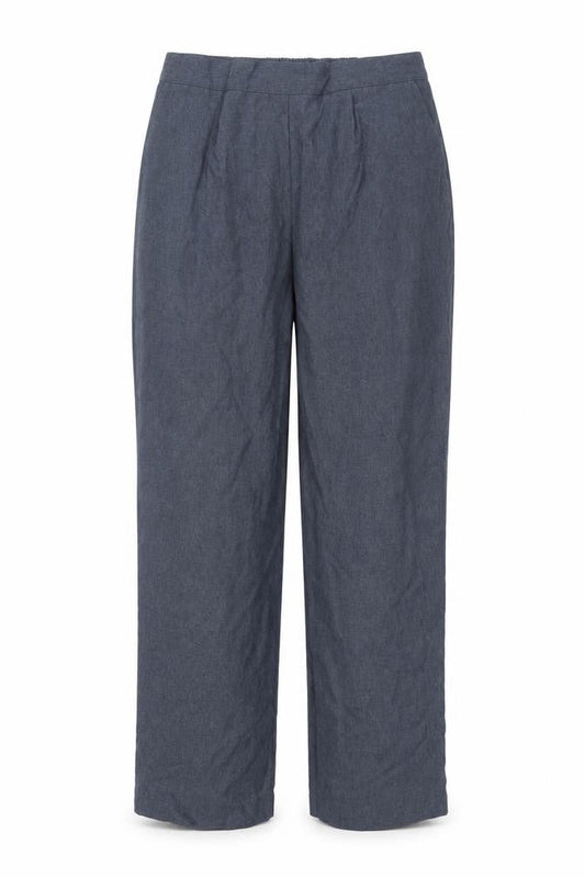 Womens UK Size 14 Bonmarché Regular Fit  Blue Trousers