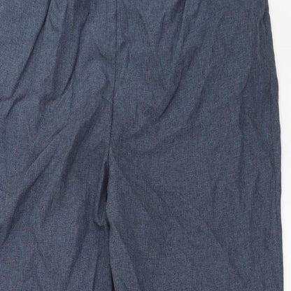 Bonmarché Womens Blue   Trousers  Size 14 L27 in