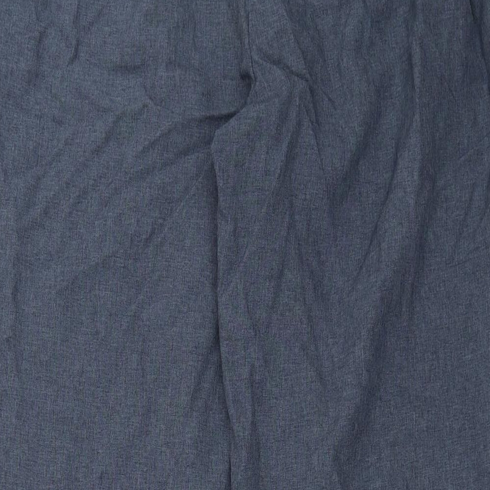 Bonmarché Womens Blue   Trousers  Size 14 L27 in