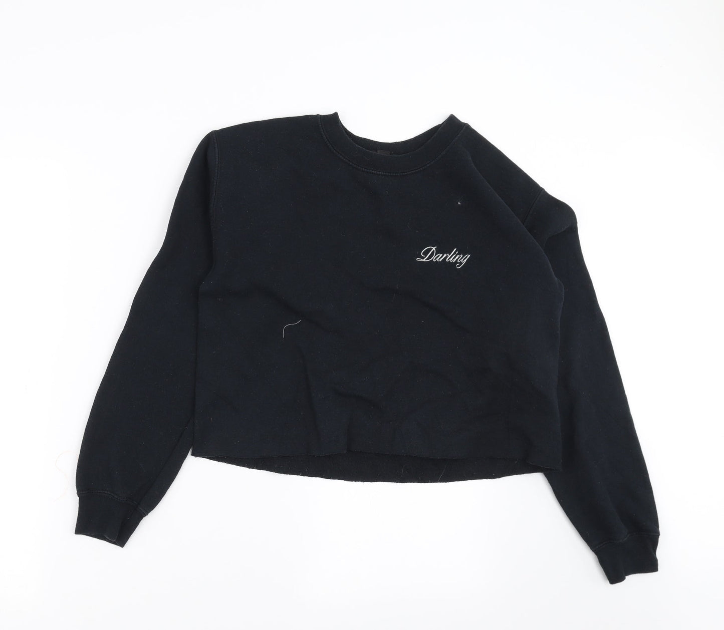 Topshop Womens Blue   Pullover Sweatshirt Size S  - Darling