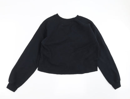 Topshop Womens Blue   Pullover Sweatshirt Size S  - Darling