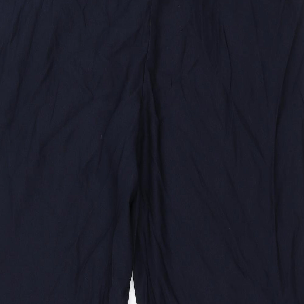 Womens UK Size 18 F&F Regular Fit  Blue Trousers