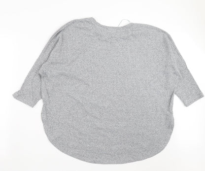Primark Womens Grey   Pullover Jumper Size XL