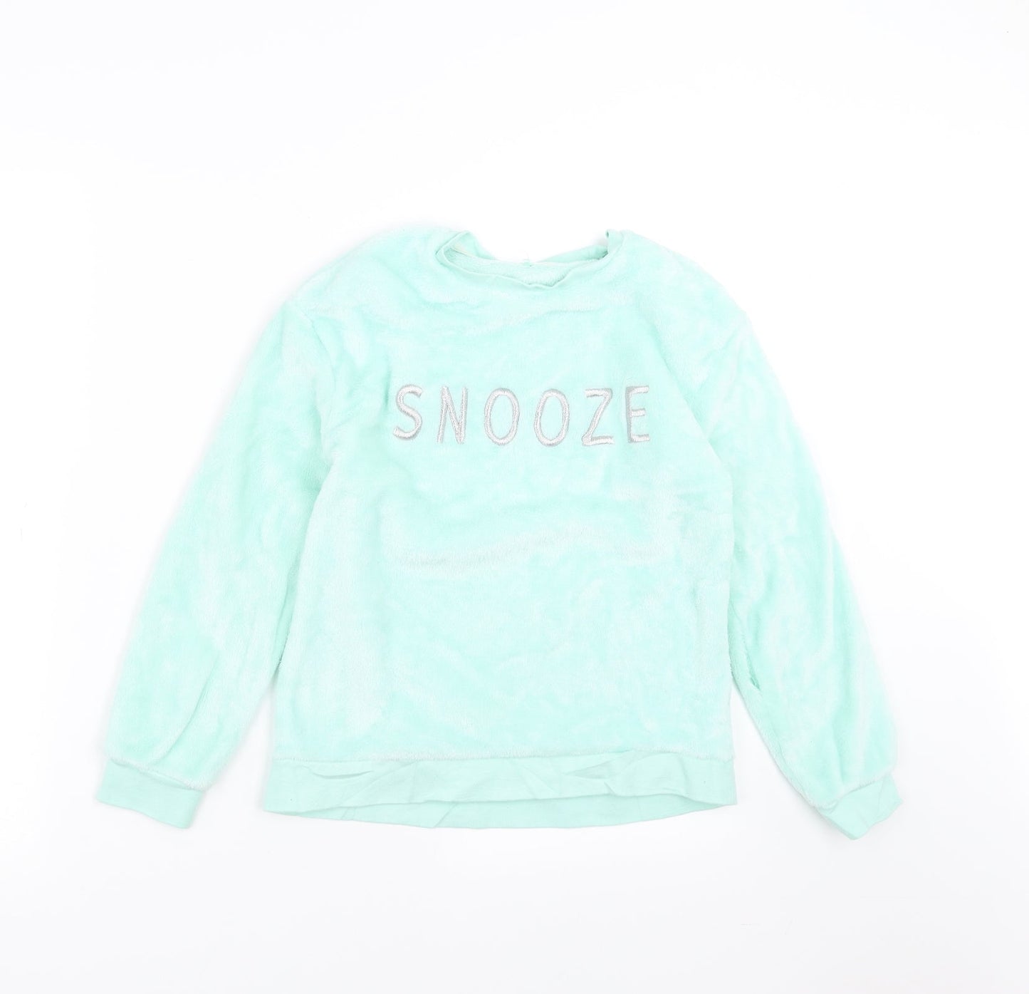 George Girls Green Solid  Top Pyjama Top Size 9-10 Years  - snooze