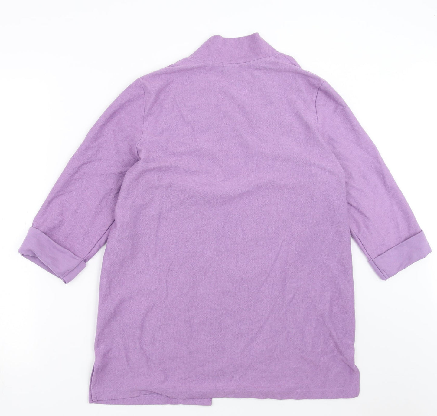 Damart Womens Purple   Cardigan Jumper Size 14