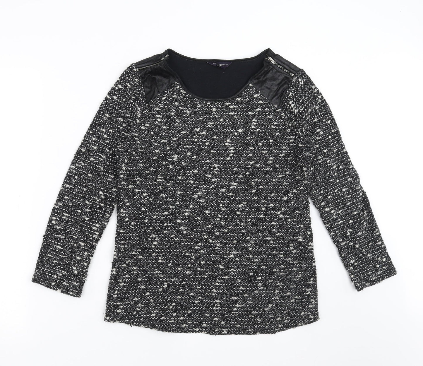 Womens UK Size 12 Marks and Spencer Black Pullover Jumper