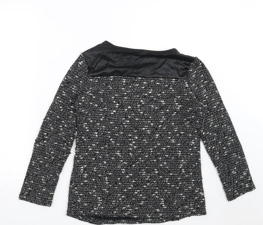 Womens UK Size 12 Marks and Spencer Black Pullover Jumper