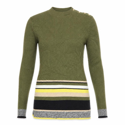 Womens UK Size 8 River Island Green Pullover Jumper