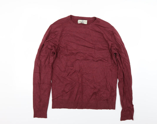 NEXT Mens Red   Pullover Jumper Size M