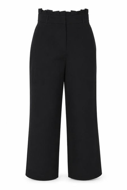 Womens UK Size 10 River Island Regular Fit  Black Trousers