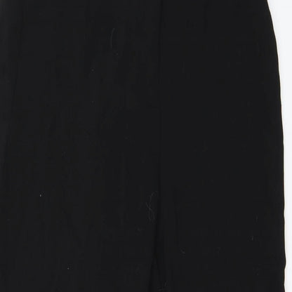 Womens UK Size 10 River Island Regular Fit  Black Trousers