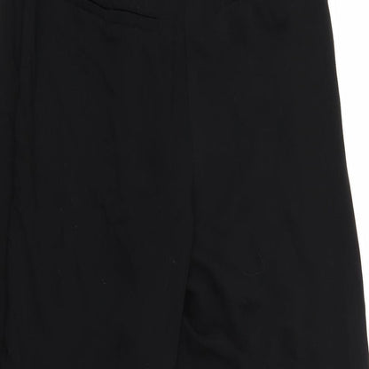Womens UK Size 10 River Island Regular Fit  Black Trousers