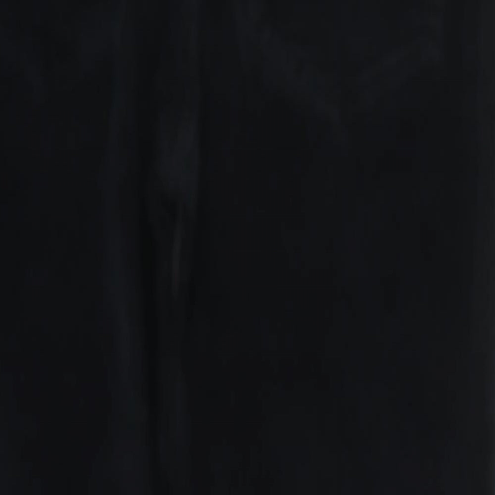Tru Womens Black  Corduroy Capri Jeans Size 10 L24 in