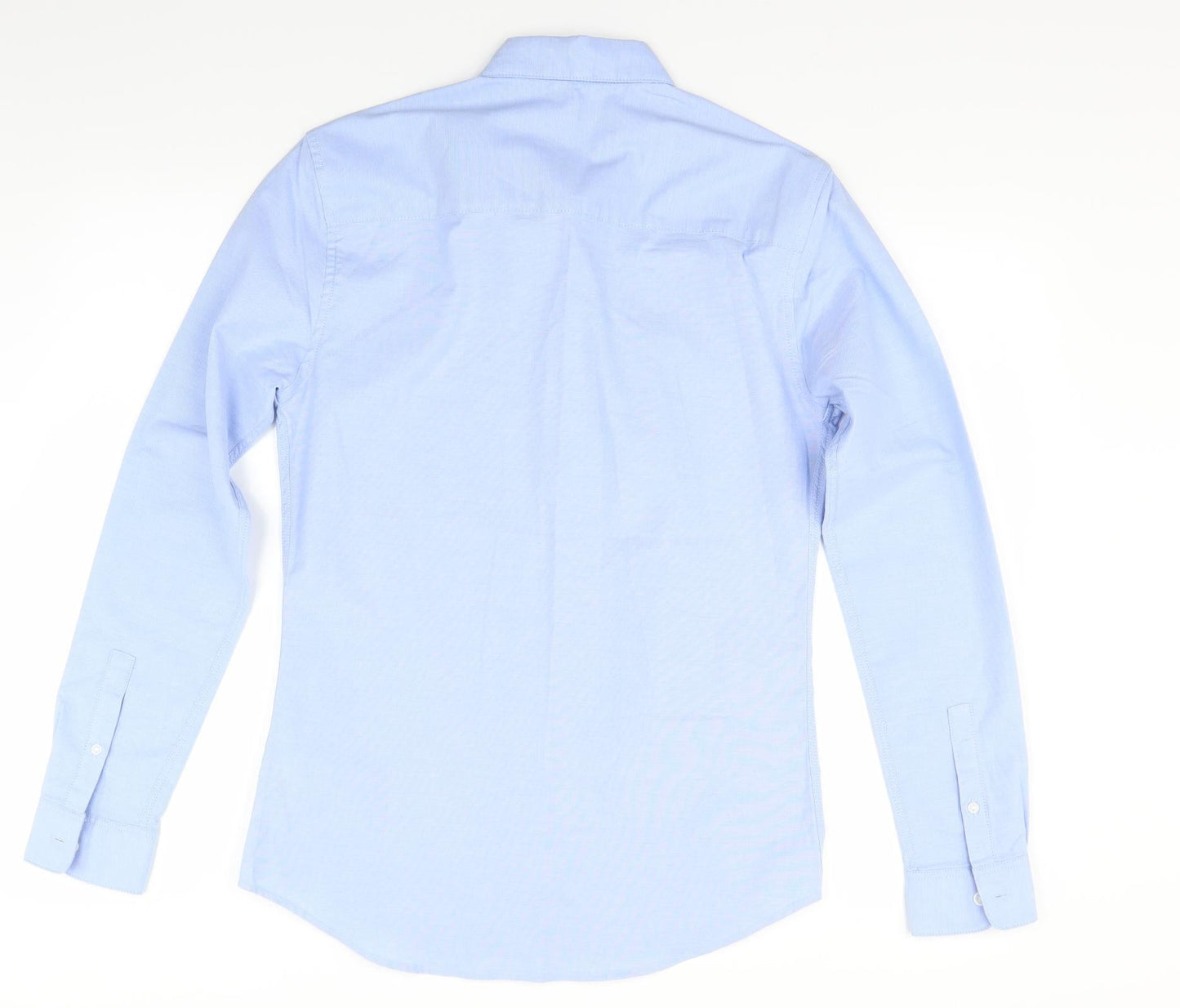 Topman Mens Blue    Button-Up Size S