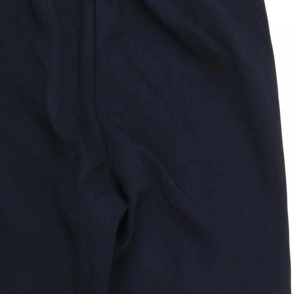 BM Womens Blue   Cropped Trousers Size 14 L23 in