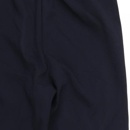 BM Womens Blue   Cropped Trousers Size 14 L23 in