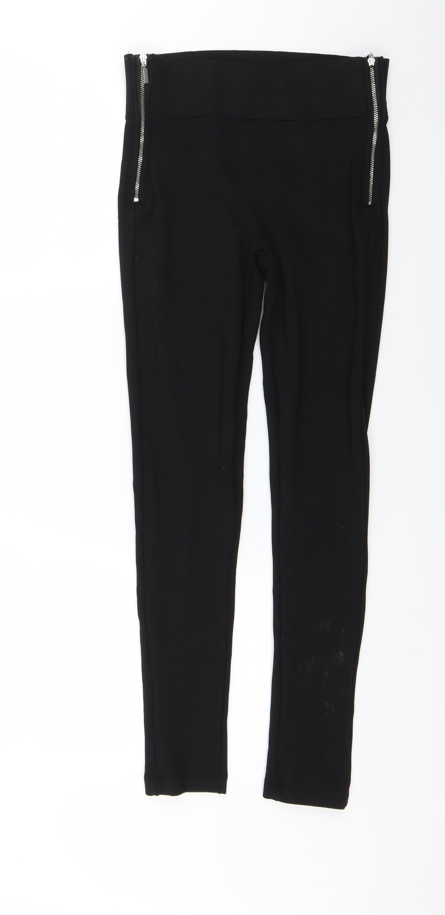 Star Womens Black   Trousers  Size 8 L25 in - Leggings