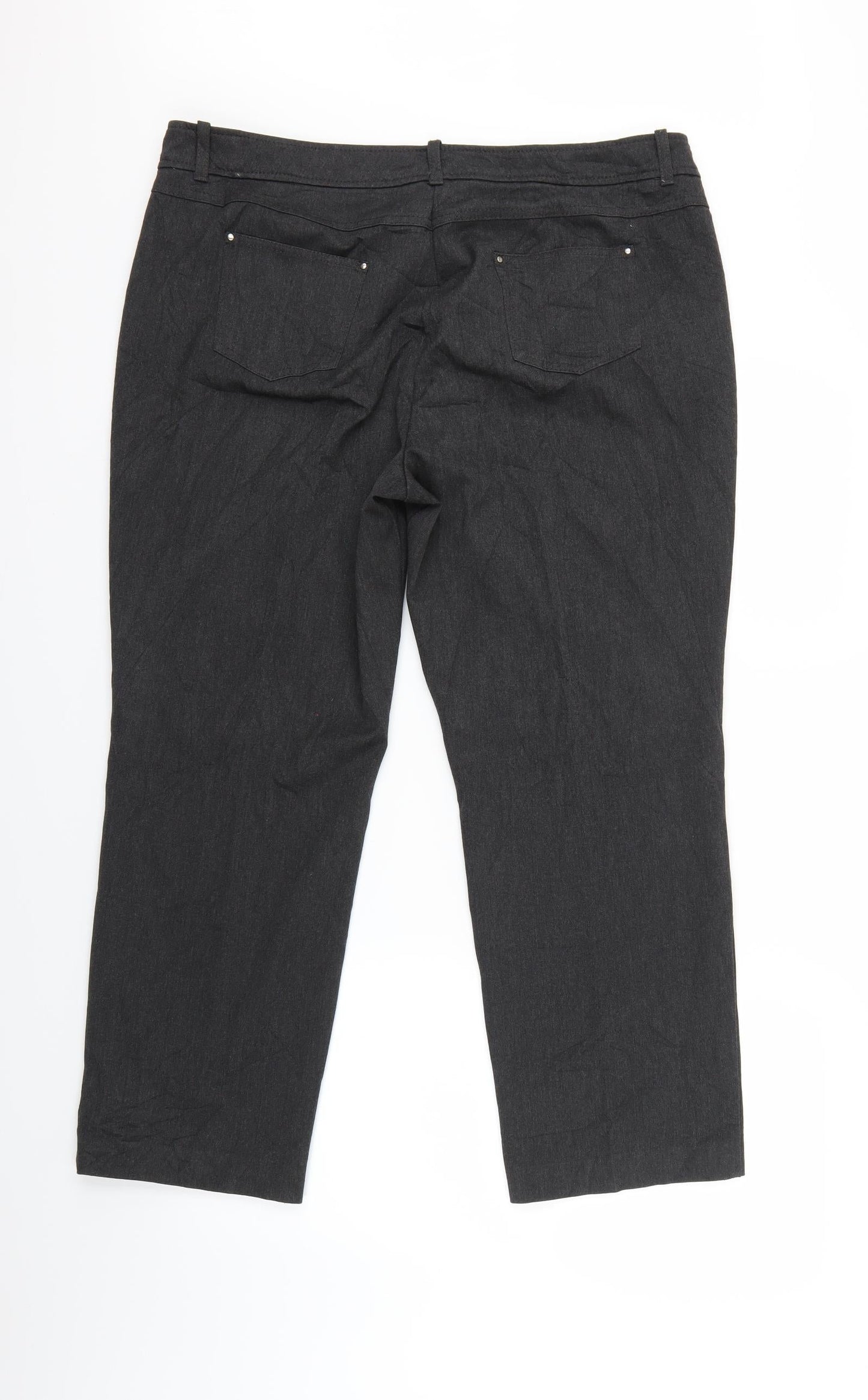 Mark Womens Grey   Trousers  Size 35 in L25 in - Short leg