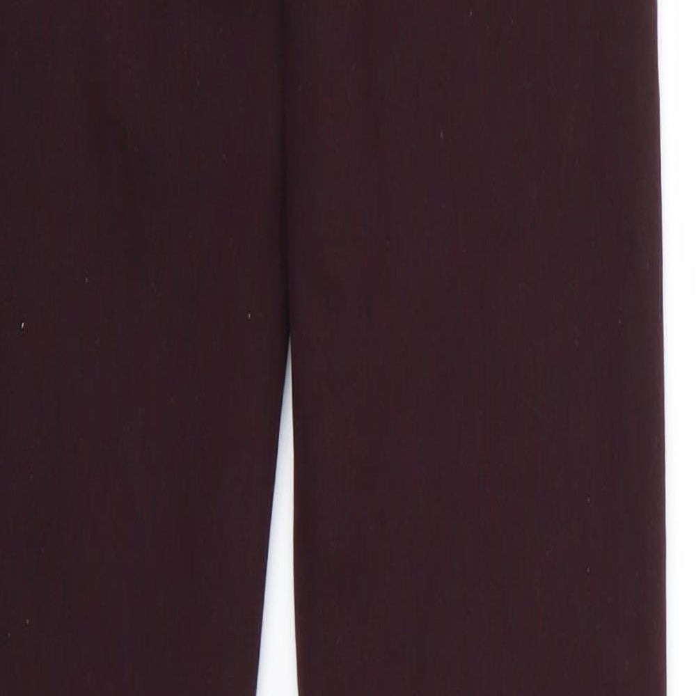 Topshop Womens Red  Denim Skinny Jeans Size 26 in L29 in