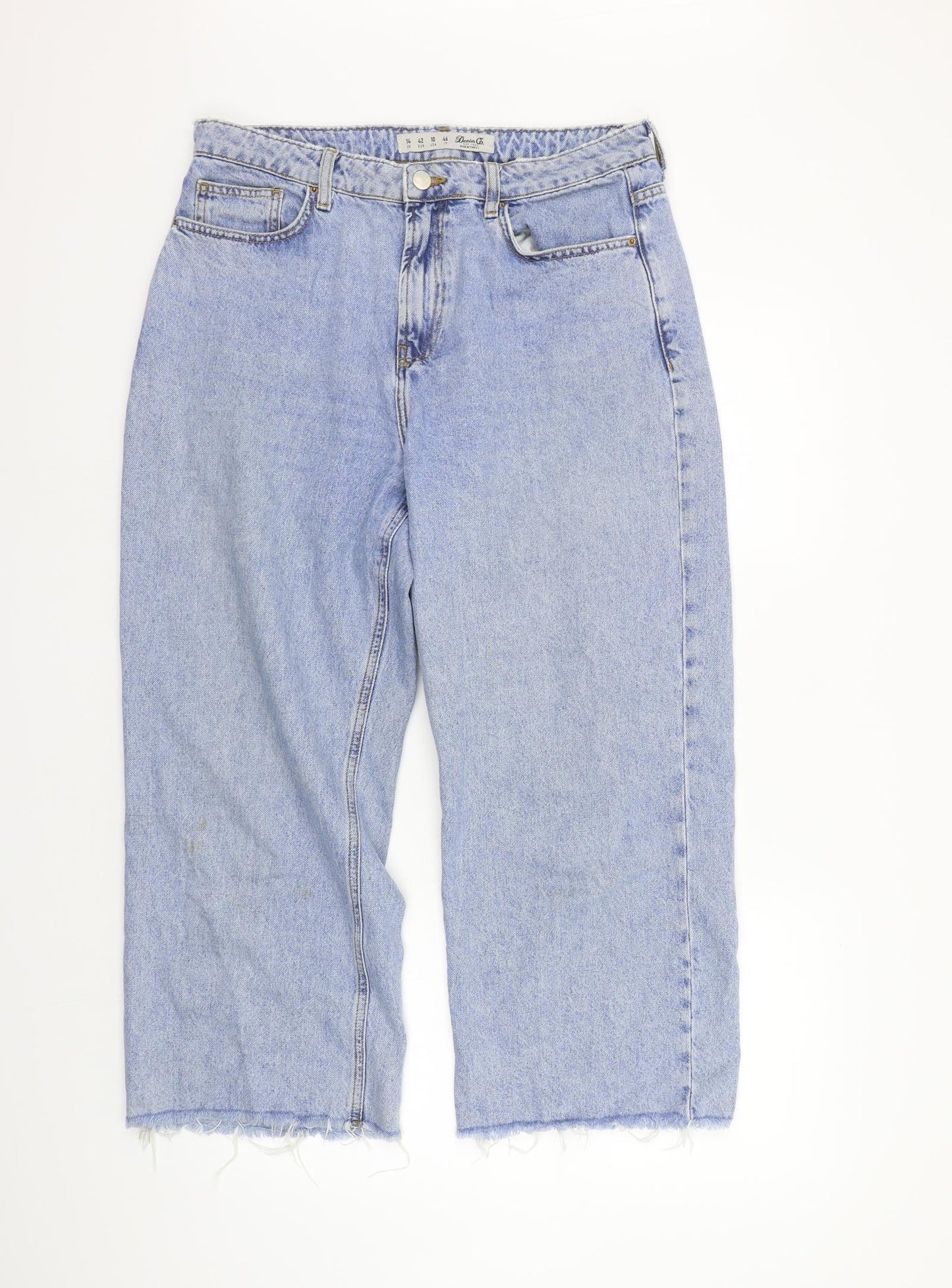 Womens UK Size 14 deniem co Regular Fit Straight Blue Jeans