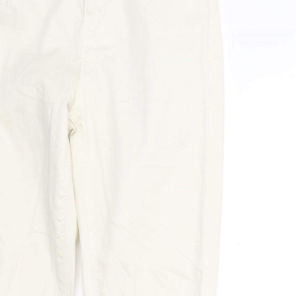 Womens UK Size 28 in Topshop Regular Fit  Beige Trousers