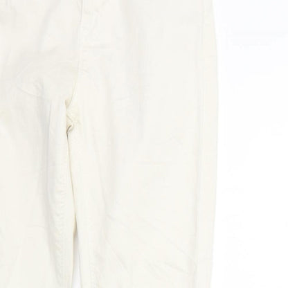 Womens UK Size 28 in Topshop Regular Fit  Beige Trousers