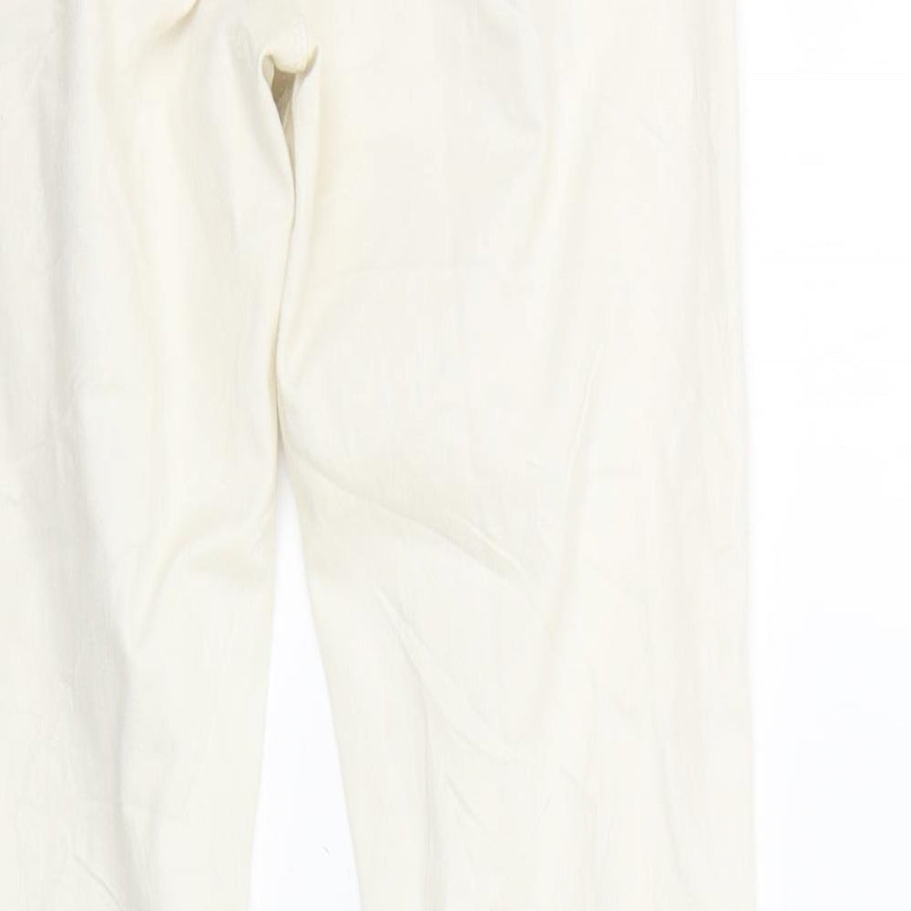 Womens UK Size 28 in Topshop Regular Fit  Beige Trousers