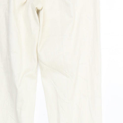 Womens UK Size 28 in Topshop Regular Fit  Beige Trousers