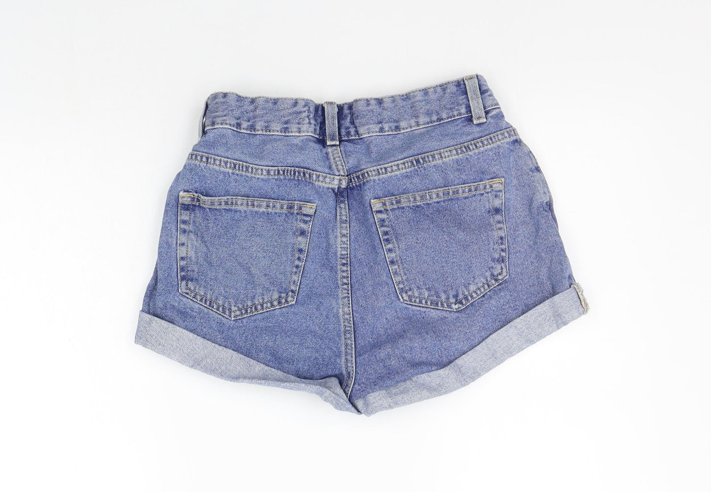 deniem co Womens Blue   Cut-Off Shorts Size 10