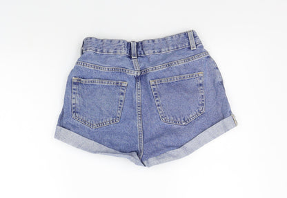 deniem co Womens Blue   Cut-Off Shorts Size 10