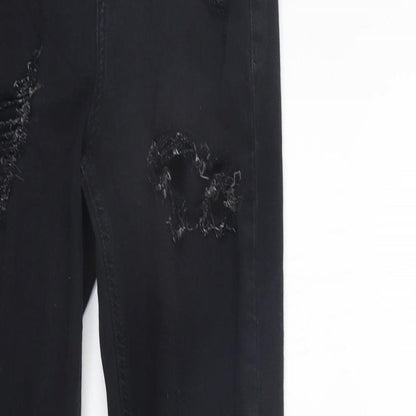 Topshop Womens Black   Skinny Jeans Size 26 in L32 in