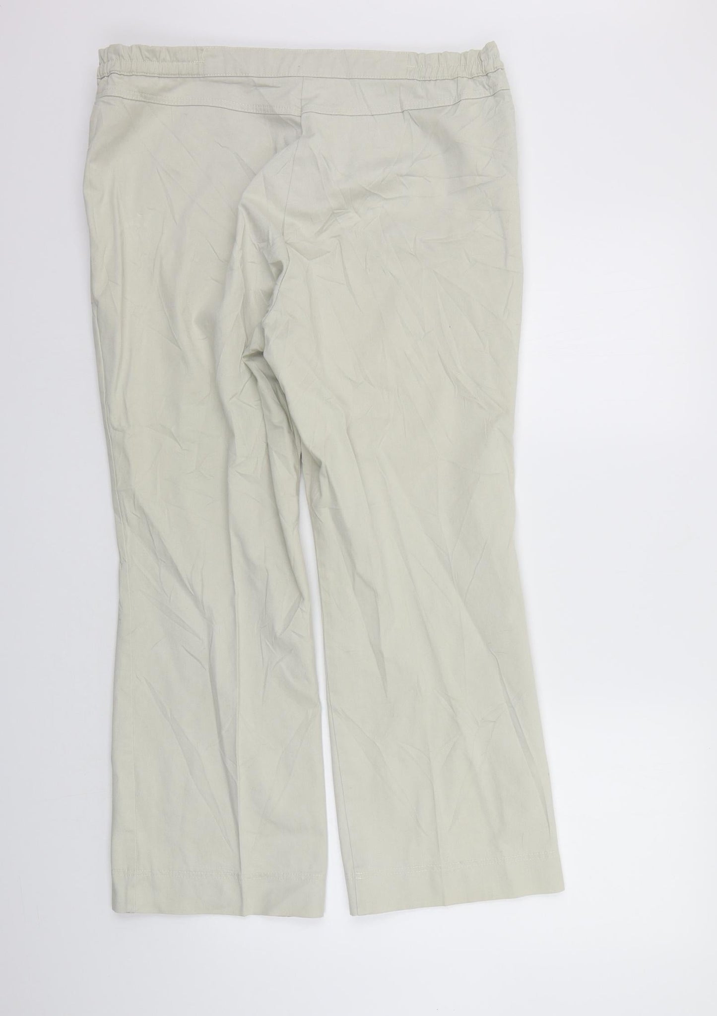 Magi Fit Womens Beige   Trousers  Size 16 L27 in - washable mark