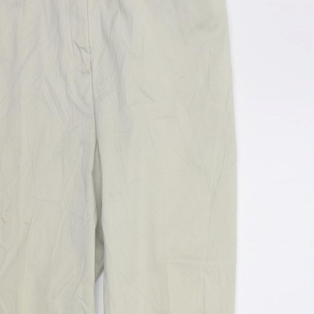 Magi Fit Womens Beige   Trousers  Size 16 L27 in - washable mark