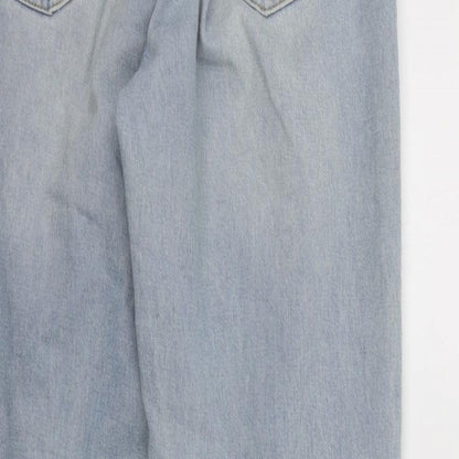 Missguided Womens Blue   Straight Jeans Size 8 L28 in