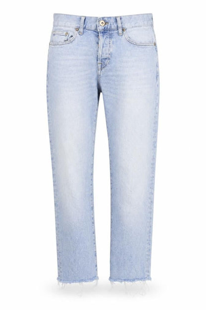 Womens UK Size 29 in H&M Regular Fit Straight Blue Jeans
