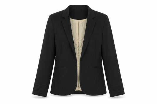 Womens UK Size 8 Red Chilli Black Jacket