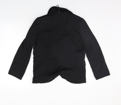 Womens UK Size 8 Red Chilli Black Jacket