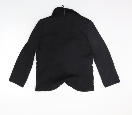 Red Chilli Womens Black   Jacket Blazer Size 8