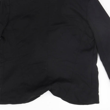 Womens UK Size 8 Red Chilli Black Jacket